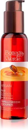 Bottega Verde Argan výživný olej pro suché a poškozené vlasy