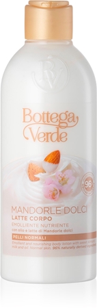 Bottega Verde Mandorle Del Mediterraneo leite corporal nutritivo com um efeito de suavização