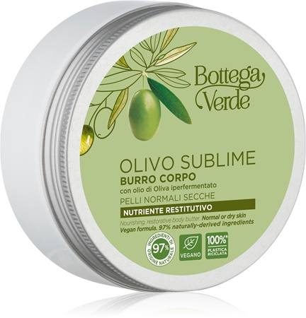Bottega Verde Olivo Sublime vyživující tělové máslo s olivovým olejem