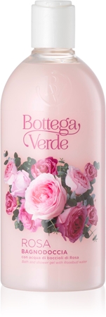 Bottega Verde Rosa pečující sprchová pěna s růžovou vodou