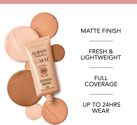 Bourjois Air Mat zmatňujúci make-up