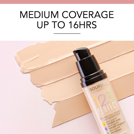 Bourjois 123 Perfect tekutý make-up pre perfektný vzhľad