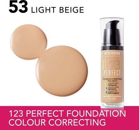 Bourjois 123 Perfect tekoči puder za odličen videz