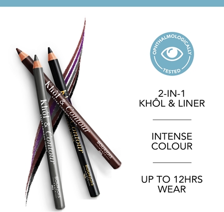 Bourjois Khôl & Contour Extra Longue Tenue Long-Lasting Eye Pencil