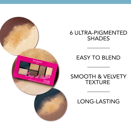 Bourjois Volume Glamour paleta farduri de ochi