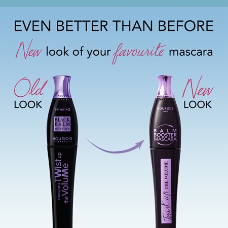 Bourjois Twist Up The Volume Volumizing Mascara with 2-in-1 brush
