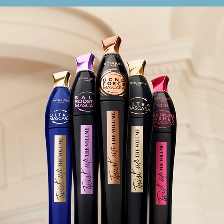 Bourjois Twist Up The Volume Volumizing Mascara with 2-in-1 brush
