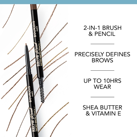 Bourjois Brow Reveal Smalks uzacu zīmulis ar otu