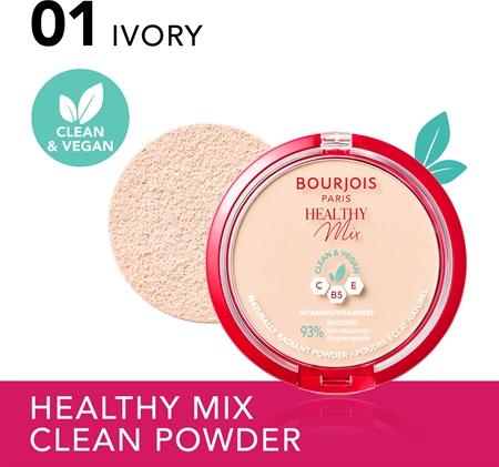 Bourjois Healthy Mix Mattifying Powder for radiant-looking skin