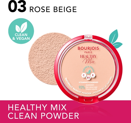 Bourjois Healthy Mix poudre matifiante pour une peau éclatante