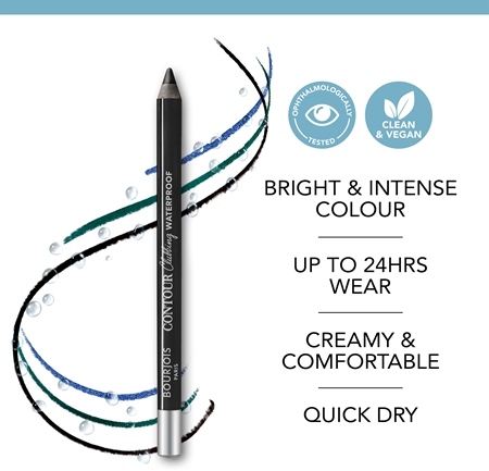 Bourjois Contour Clubbing vedenkestävä silmänrajauskynä