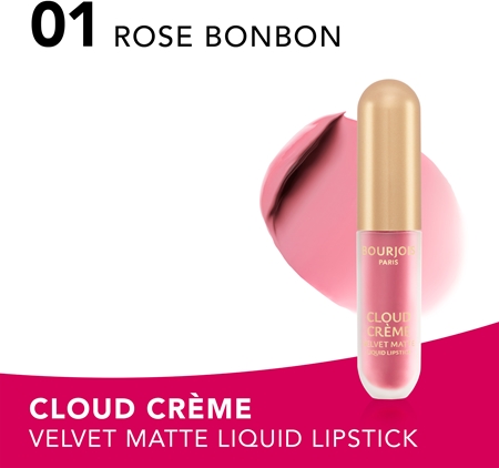 Bourjois Cloud Crème Velvet Matte Ultra-Matte Liquid Lip Stain