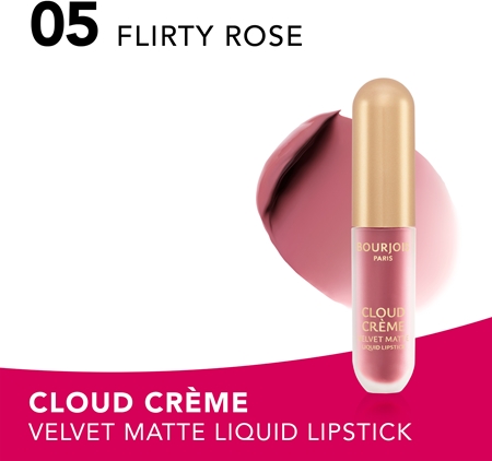 Bourjois Cloud Crème Velvet Matte Ultra-Matte Liquid Lip Stain