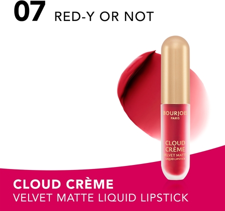 Bourjois Cloud Crème Velvet Matte Ultra-Matte Liquid Lip Stain