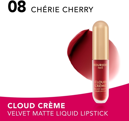 Bourjois Cloud Crème Velvet Matte Ultra-Matte Liquid Lip Stain