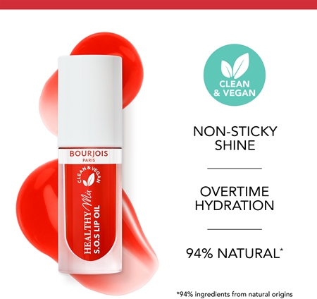 Bourjois Healthy Mix S.O.S Lip Oil Lip Oil with moisturising effect