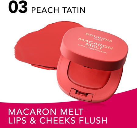 Bourjois Macaron Melt Lip & Cheek Flush colorete 2 en 1