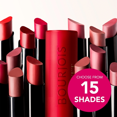Bourjois Rouge Velvet The Lipstick ruj cu persistenta indelungata cu efect matifiant