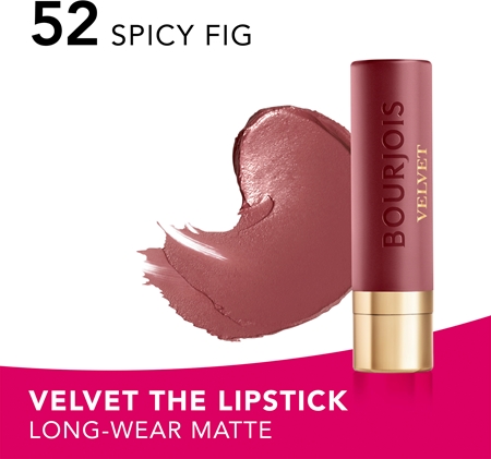 Bourjois Rouge Velvet The Lipstick ruj cu persistenta indelungata cu efect matifiant