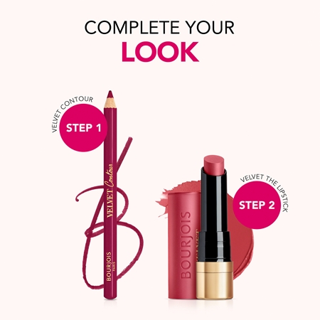 Bourjois Rouge Velvet The Lipstick ruj cu persistenta indelungata cu efect matifiant
