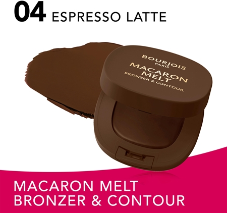 Bourjois Macaron Melt Bronzer & Contour Bronzer and Contour Powder 2-in-1