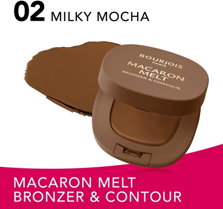 Bourjois Macaron Melt Bronzer & Contour Bronzer and Contour Powder 2-in-1
