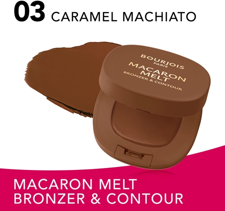 Bourjois Macaron Melt Bronzer & Contour Bronzer and Contour Powder 2-in-1