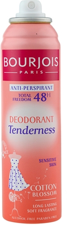 Bourjois Déodorant spray antiperspirant deodorant pentru pielea foarte sensibilă 48 de ore