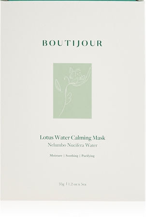 BOUTIJOUR Lotus Water Calming Mask maska łagodząca w płacie odżywienie i nawilżenie
