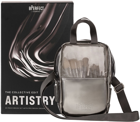 BPerfect Artistry The Collective Edit Kit de pinceaux avec pochette