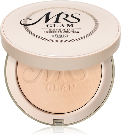 BPerfect Mrs Glam Glorious Skin компактна пудра за матиране