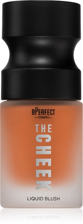 BPerfect The Cheek blush líquido nos lábios e maçãs do rosto