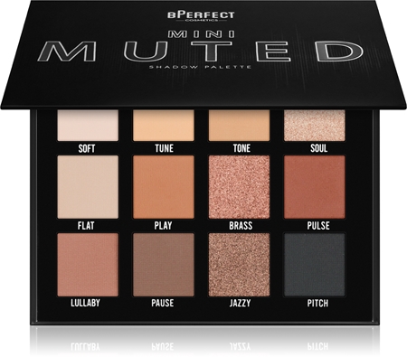 BPerfect Muted paleta senčil za oči