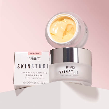 BPerfect Skin Studio Smooth & Hydrate Primer Base Moisturising Primer under makeup
