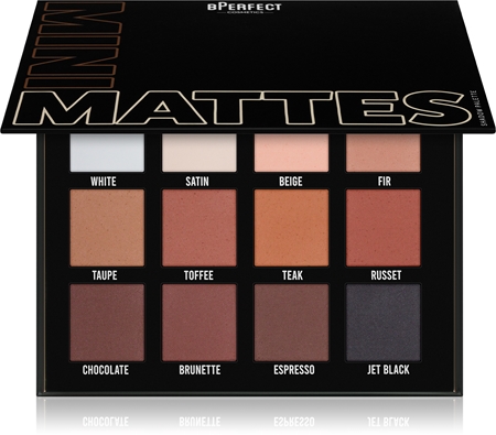 BPerfect MiniMattes paletka očných tieňov