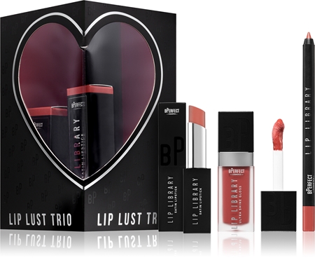 BPerfect Lip Lust Trio sada na rty odstín Hero Trio