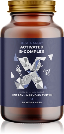 BrainMax Activated B-Complex kapsle pro podporu činnosti nervové soustavy