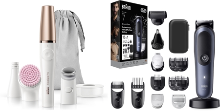 Braun Face SE912 & All-In-One Series 7 set for skin, hair and beard