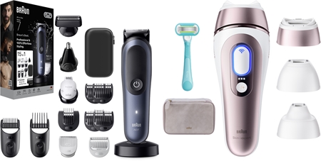 Braun Smart IPL Skin i·expert & All-in-One Series 7 hair, beard and body care set