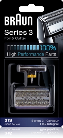 Braun Series 3 31S CombiPack Foil & Cutter láminas de recambio + lote de cuchillas de recambio