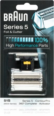 Braun Series 5 Foil & Cutter 51S ContourPro, 360 Complete