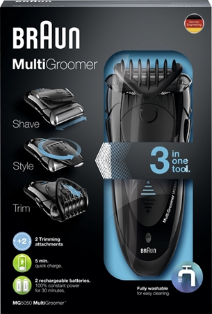 Braun Multi Groomer MG5050 zastřihovač a holicí strojek 3 v 1