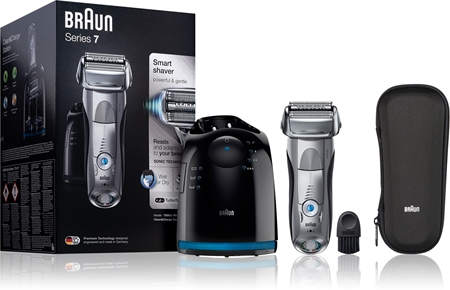 Braun Series 7 7899cc Wet&Dry with Clean&Charge System planžetový holicí strojek