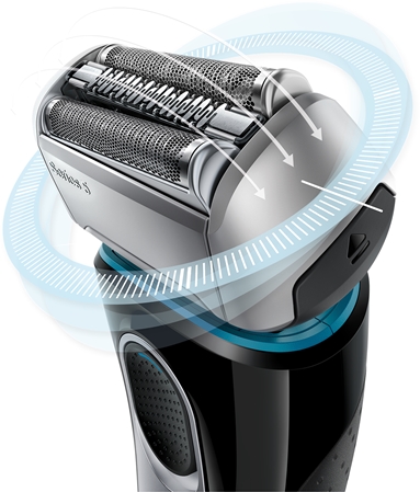 Braun Series 5 5190cc with Clean&Charge System planžetový holicí strojek