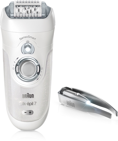 Braun Silk-épil 7 SensoSmart 870 epilátor s inteligentním senzorem tlaku