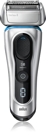 Braun Series 8 8350s Silver Foil Hair Trimmer