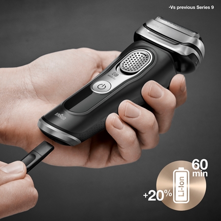 Braun Series 9 9340s Noir folijski brivnik