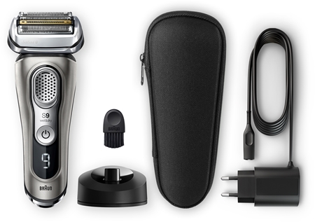 Braun Series 9 9325s Graphite with Charging Stand rasoir à grilles flottantes