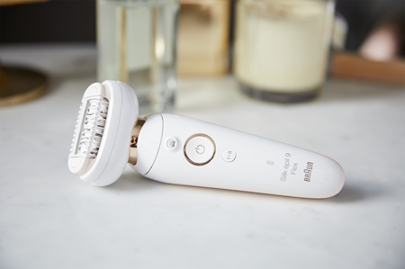 Braun Silk-épil 9 S9030 epilátor s plne flexibilnou hlavou na nohy, telo a podpazušie