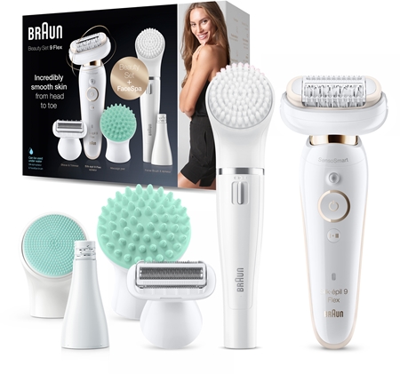 Braun Silk-épil 9 S9300 epilatore per gambe, corpo e ascelle